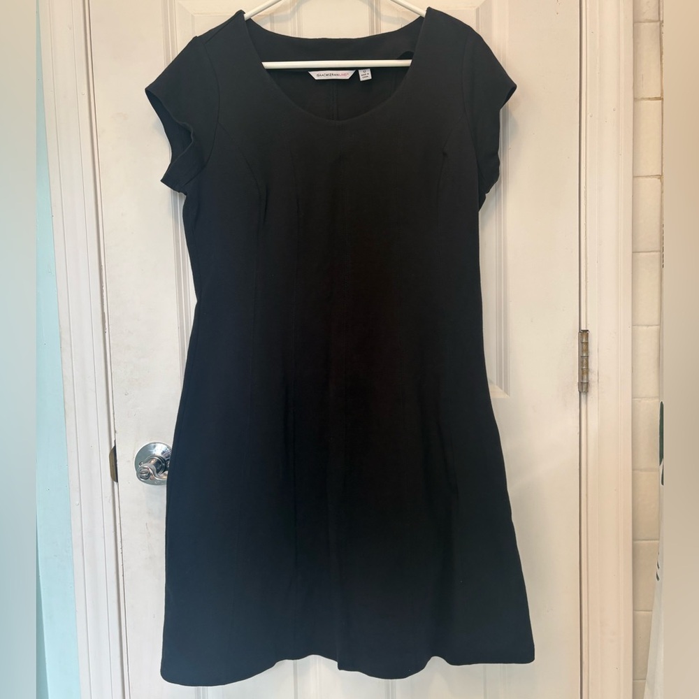 Isaac Mizrahi Live black dress